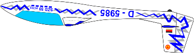 SZD 59 Heu rück 400